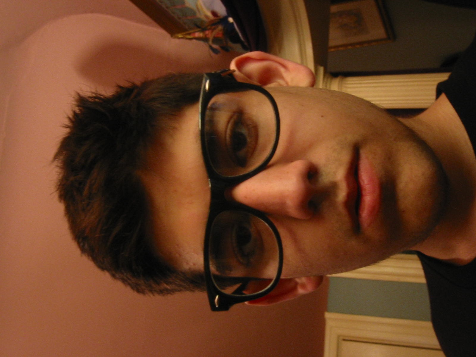 Aaron Swartz self-portrait, 2007. Wikimedia Commons, public domain.