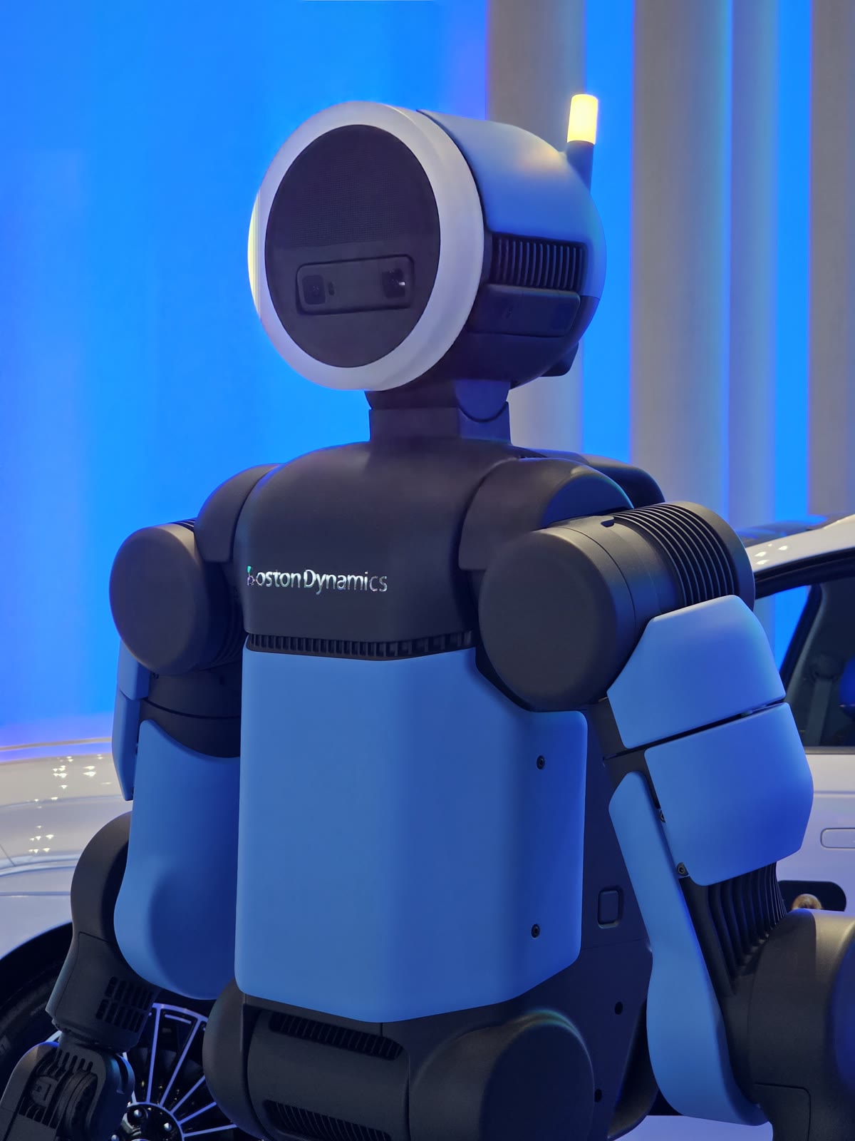 Boston Dynamics Atlas at Hyundai Motorstudio, Goyang, 2026. Photo: Damian B Oh / Wikimedia Commons, CC BY-SA 4.0.