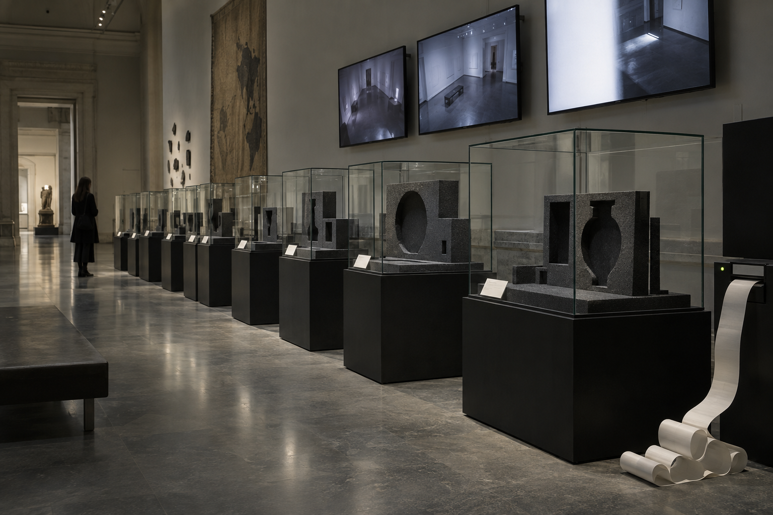 The Museum of Missing Evidence, a fictional hypothesis produced to test MAIO.