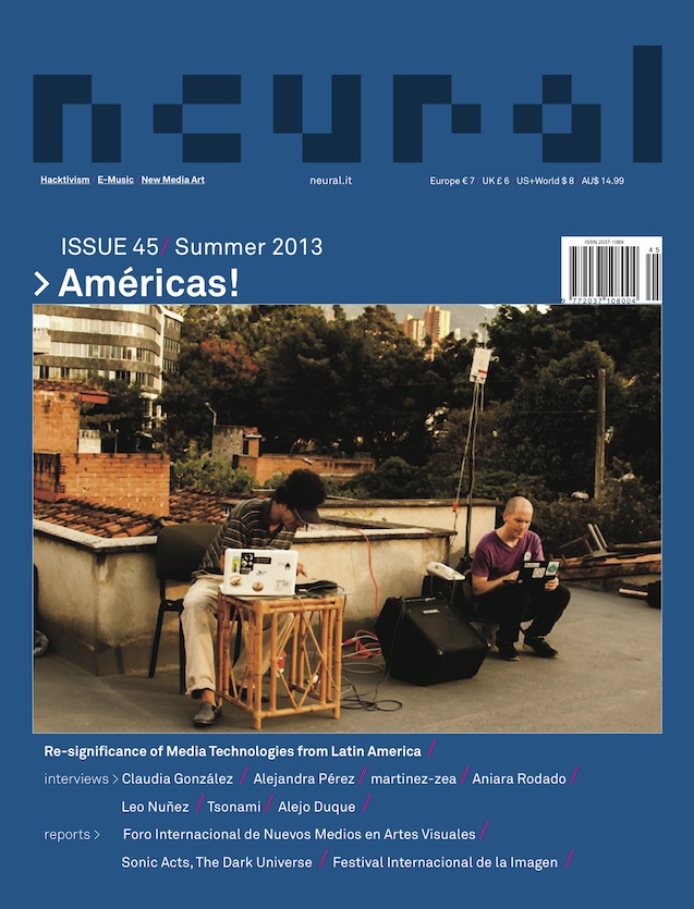 Neural, issue 45, Américas. Cover reproduction: Neural.