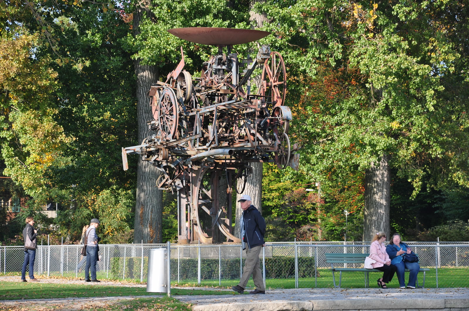 Jean Tinguely, Heureka, Zurich. Photo: Roland zh / Wikimedia Commons, CC BY-SA 3.0.