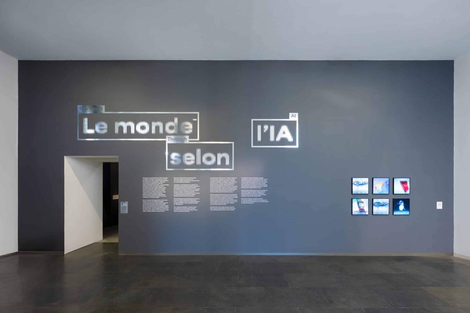 Le monde selon l’IA, Jeu de Paume, 2025. Vue de l’exposition, espace Trevor Paglen. © Jeu de Paume / Antoine Quittet.