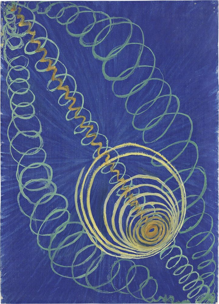Hilma af Klint, Primordial Chaos, no 16, notice et reproduction.