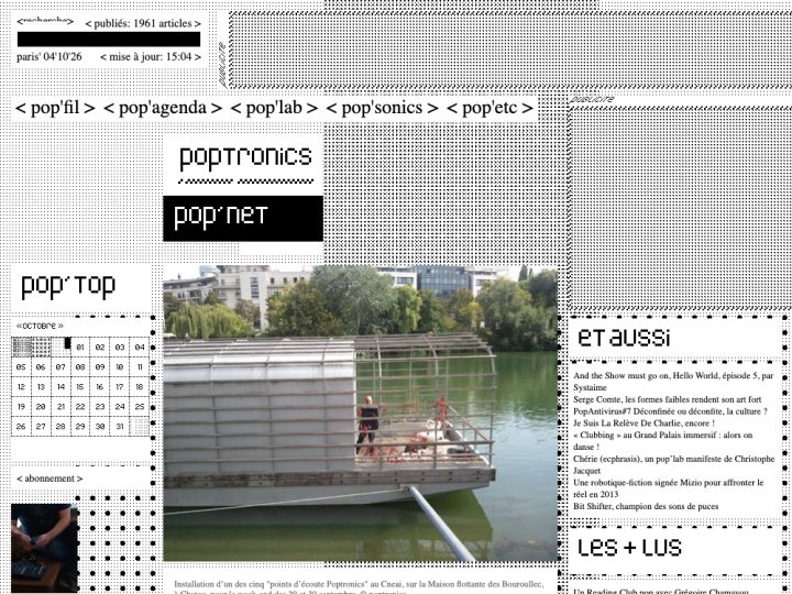 Poptronics — Five years, five projects
