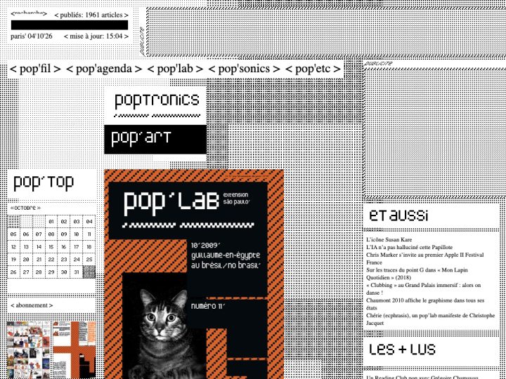 Poptronics — Guillaume-en-Égypte au Brésil