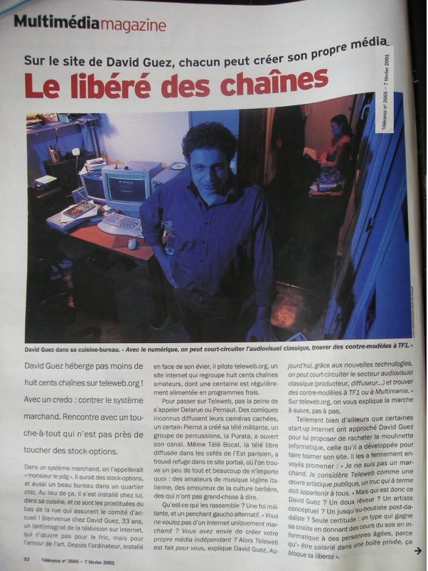 David Guez — archives de presse 1999–2015