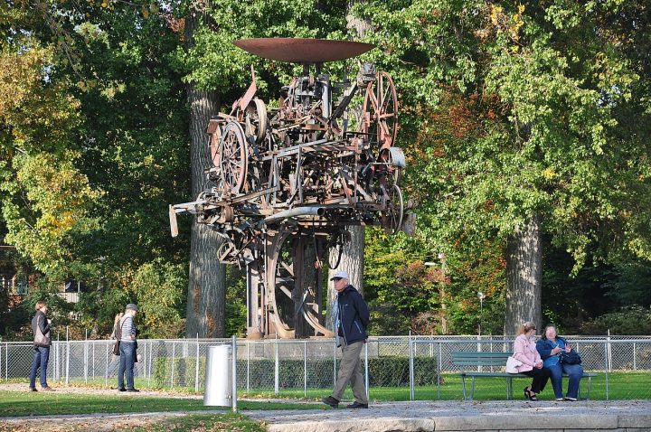 Tinguely’s Heureka, photograph by Roland zh